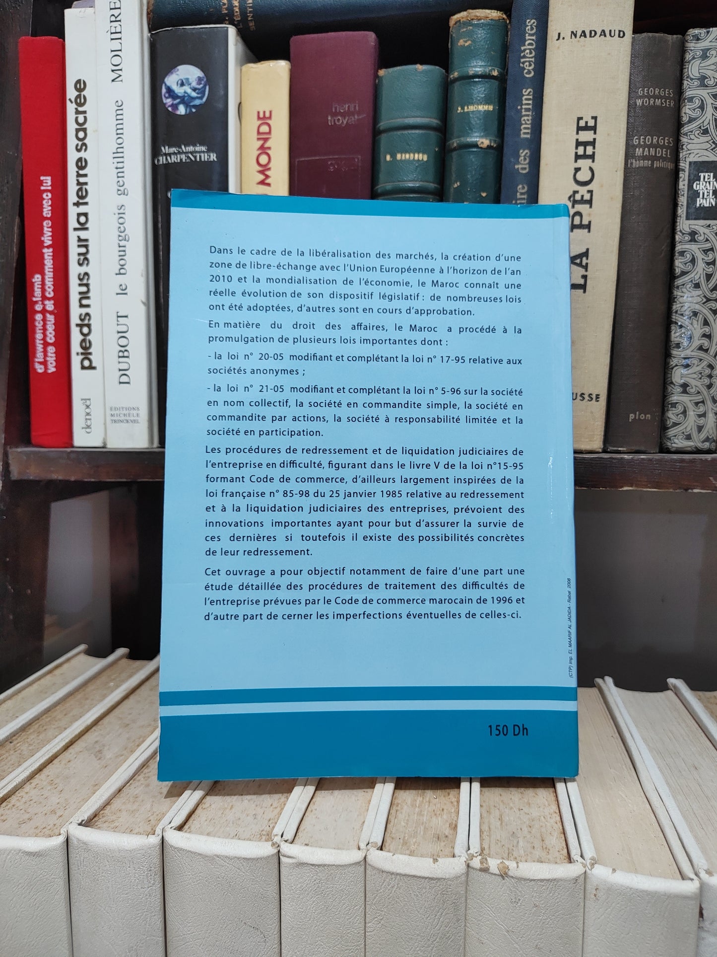 Bennani - Les procédures de traitement de l'entreprise en difficulté en droit marocain