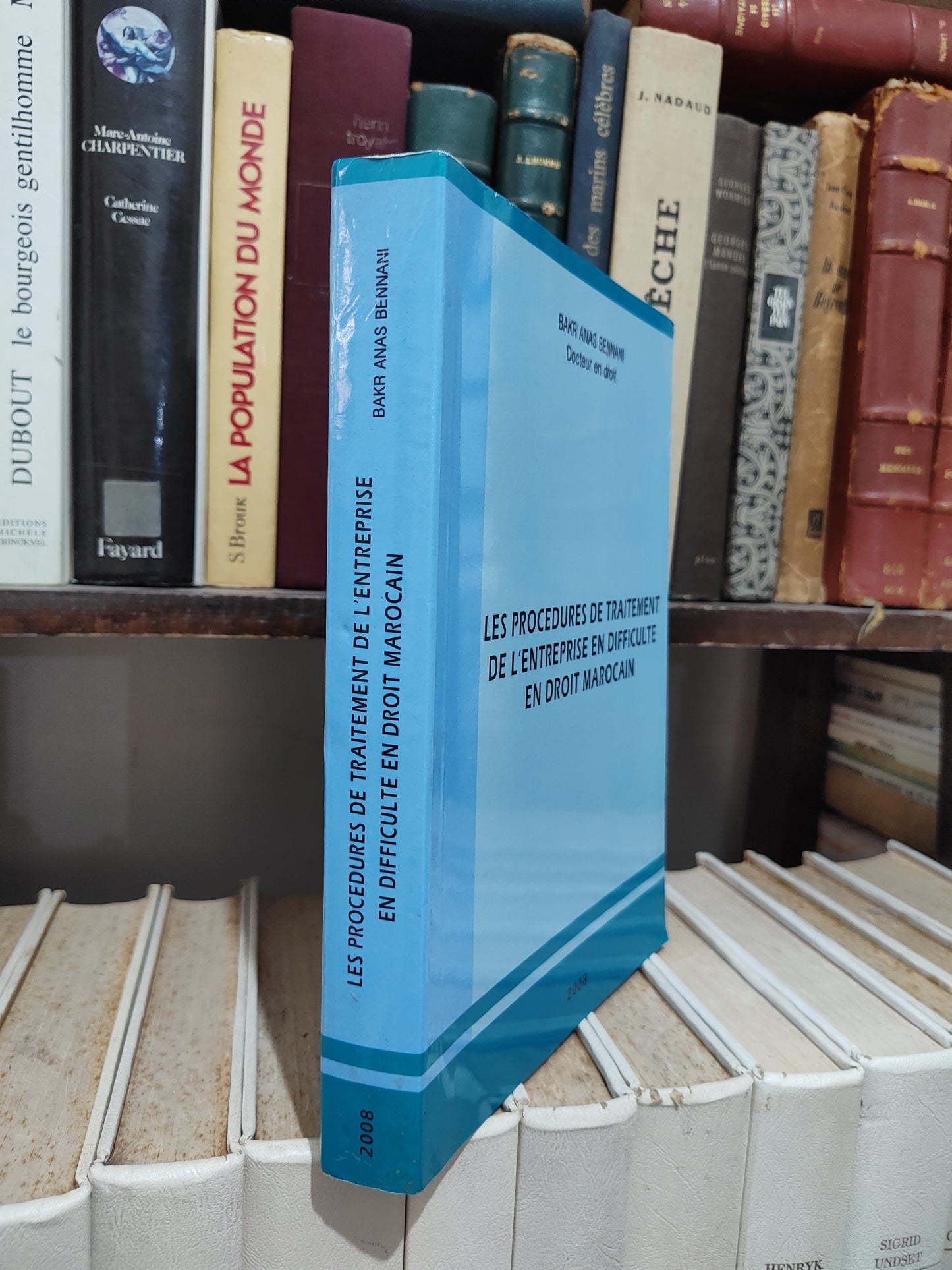 Bennani - Les procédures de traitement de l'entreprise en difficulté en droit marocain