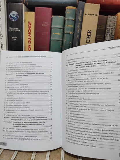 Bennani - Les procédures de traitement de l'entreprise en difficulté en droit marocain