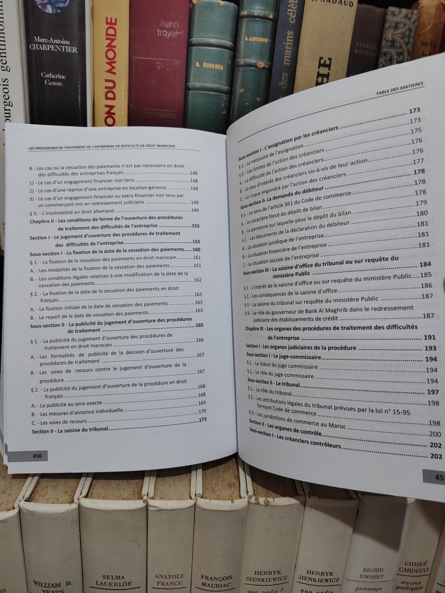 Bennani - Les procédures de traitement de l'entreprise en difficulté en droit marocain