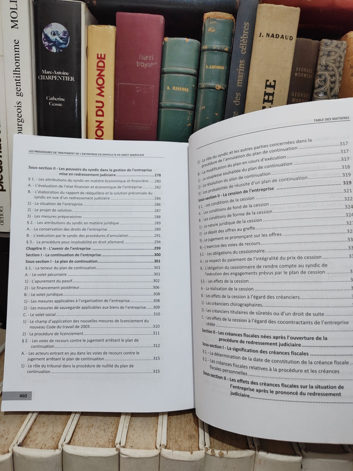 Bennani - Les procédures de traitement de l'entreprise en difficulté en droit marocain