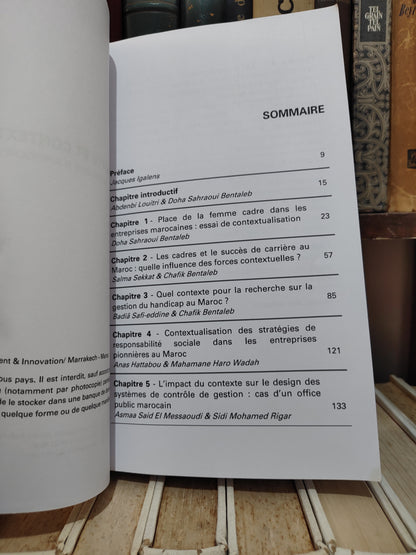 Bentaleb - Contexte et contextualisation : Mosaïque d'approches en management