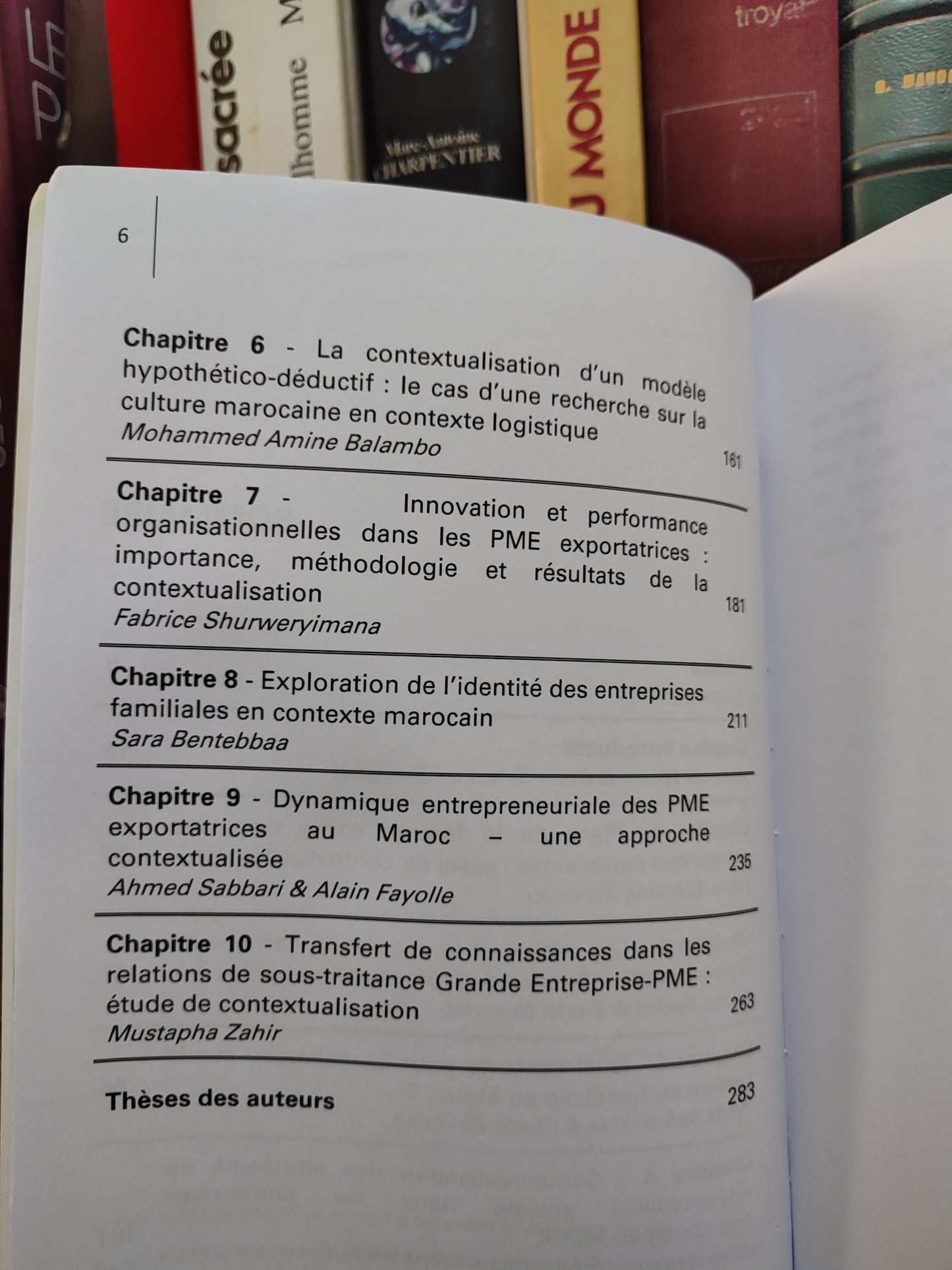 Bentaleb - Contexte et contextualisation : Mosaïque d'approches en management
