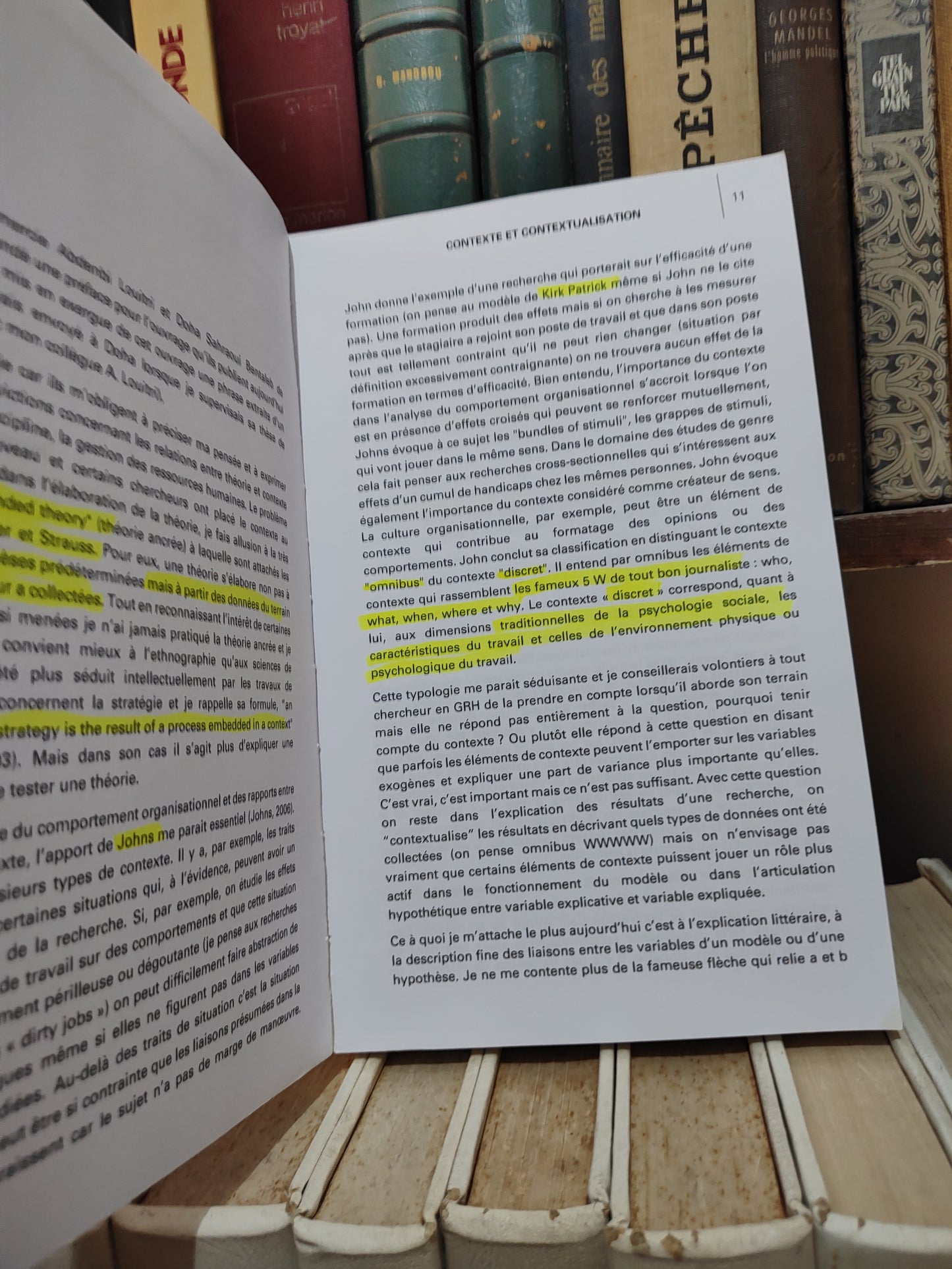 Bentaleb - Contexte et contextualisation : Mosaïque d'approches en management