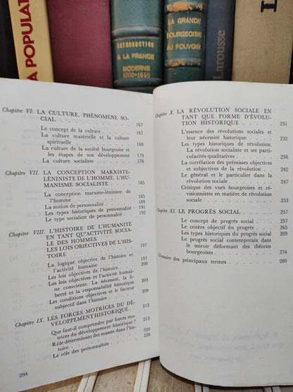 Berbechkina - Qu'est-ce que le matérialisme historique