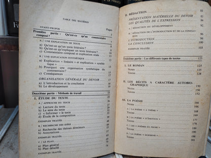 Bergez - Guide du commentaire composé au baccalauréat