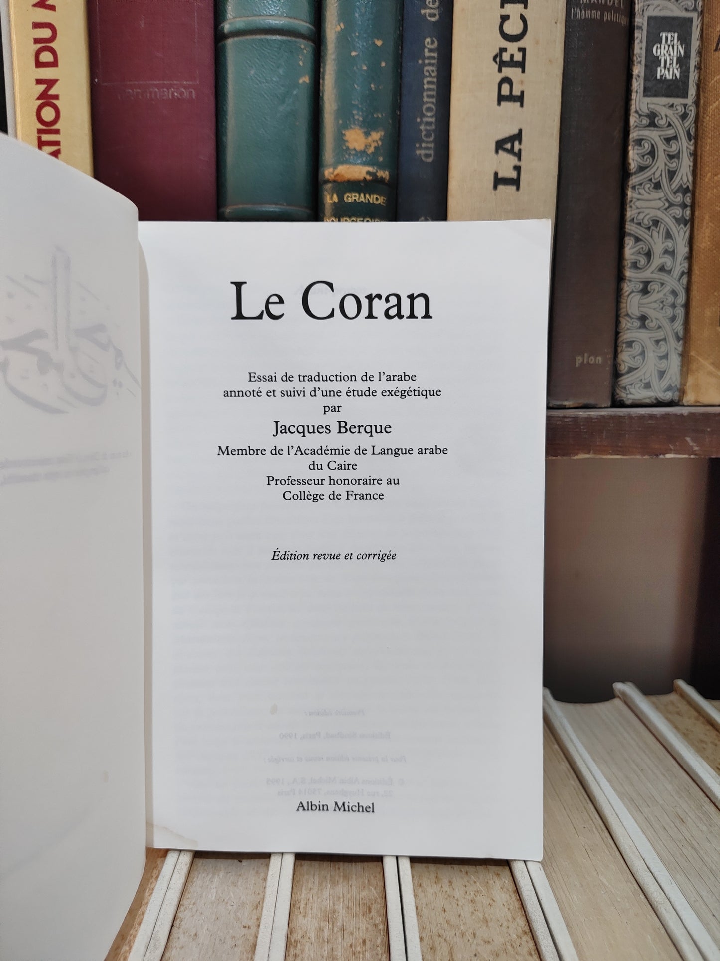 Berques - Le Coran Essai de traduction