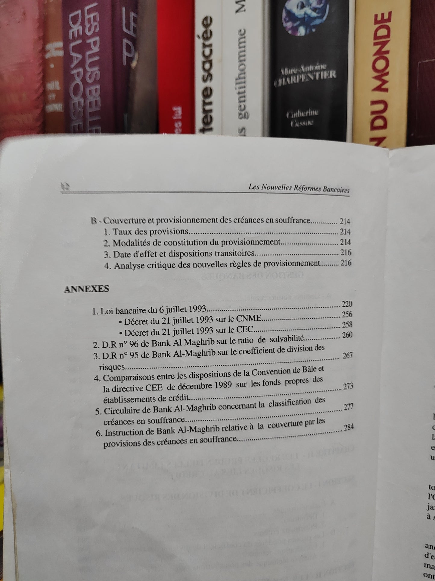 Berrada - Les nouvelles réformes bancaires