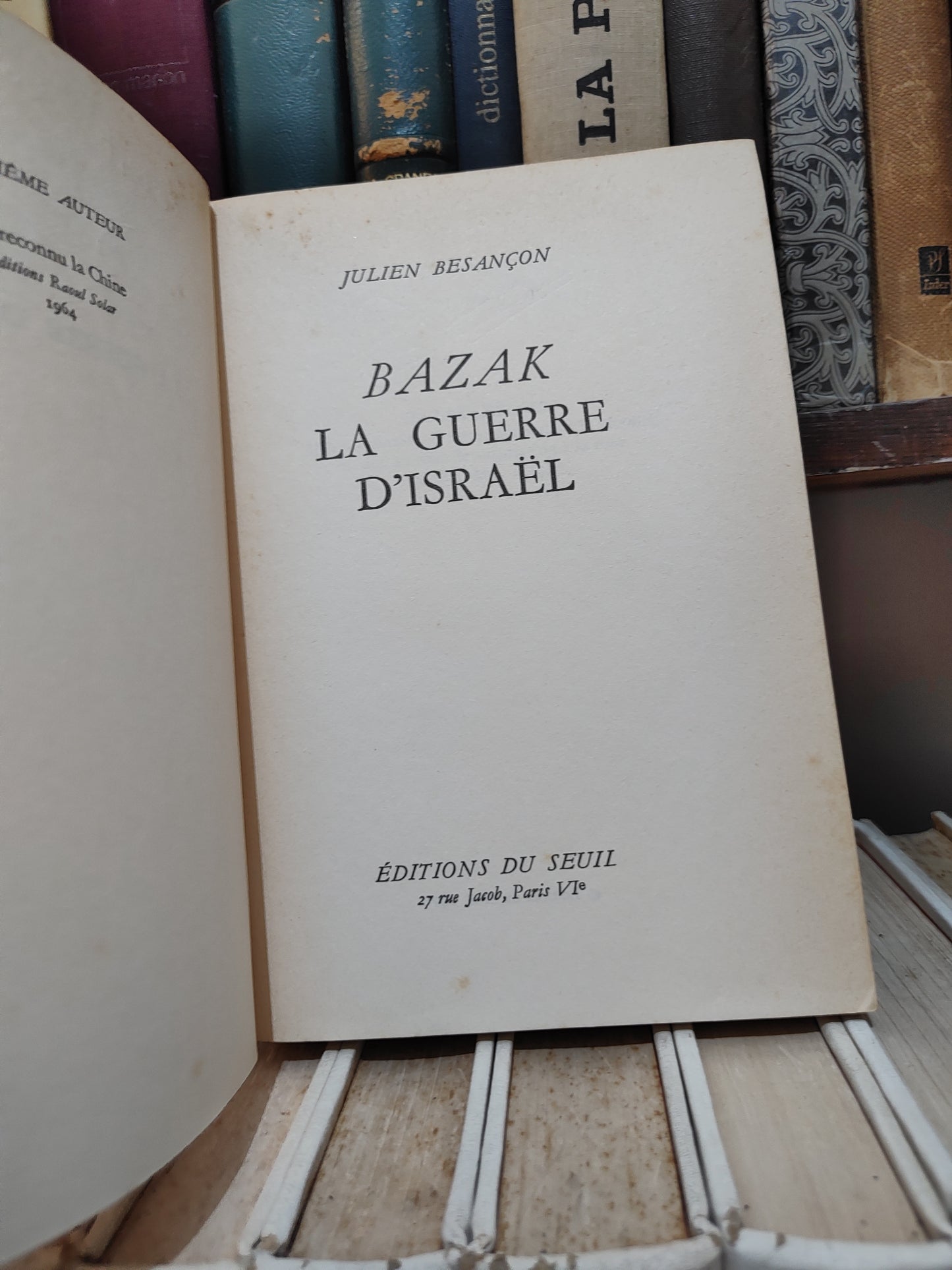 Besançon - Bazak La guerre d'Israël