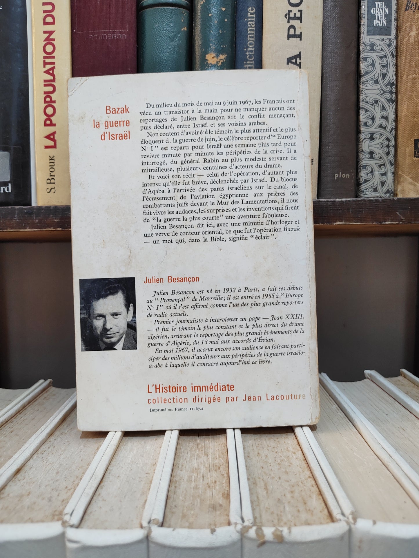 Besançon - Bazak La guerre d'Israël