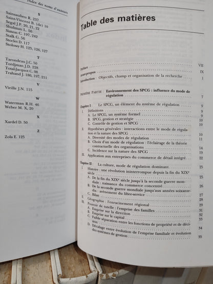 Bessire - Régulation et système de planification contrôle : L'exemple de la grande distribution