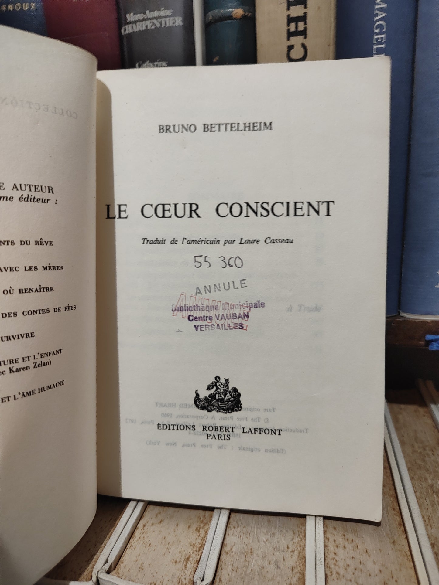 Bettelheim - Le cœur conscient