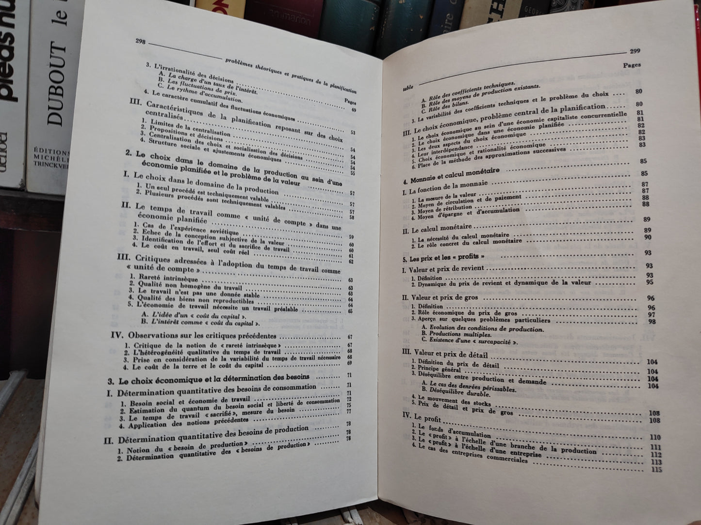 Bettelheim - Problèmes théoriques et pratiques de la planification ; économie et socialisme 6