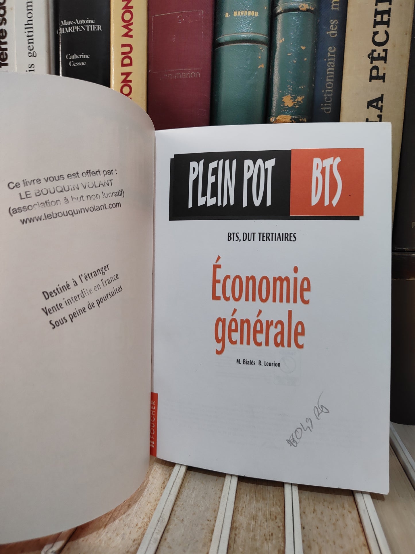 Bialès - BTS économie générale
