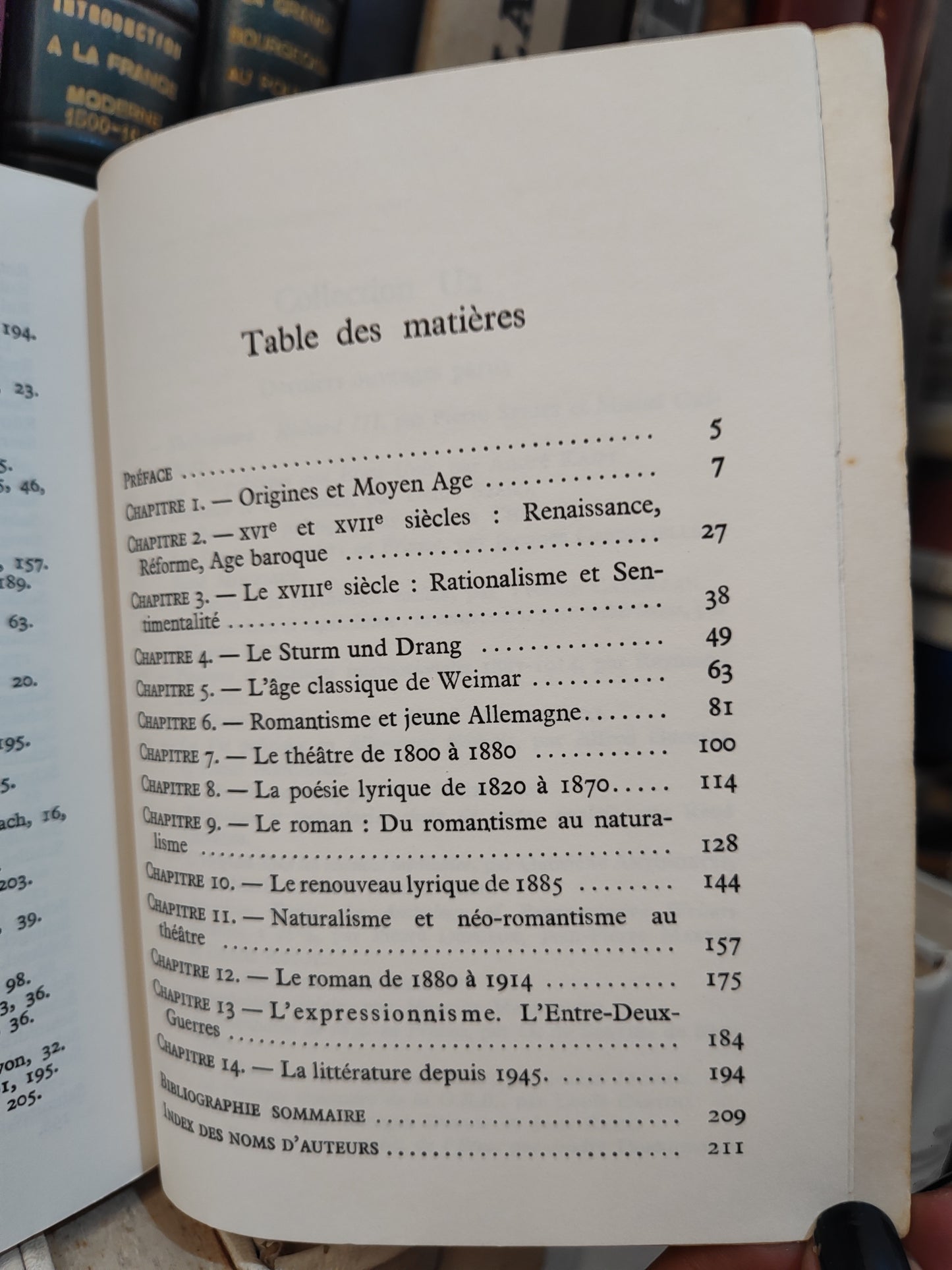 Bianquis - Histoire de la littérature allemande
