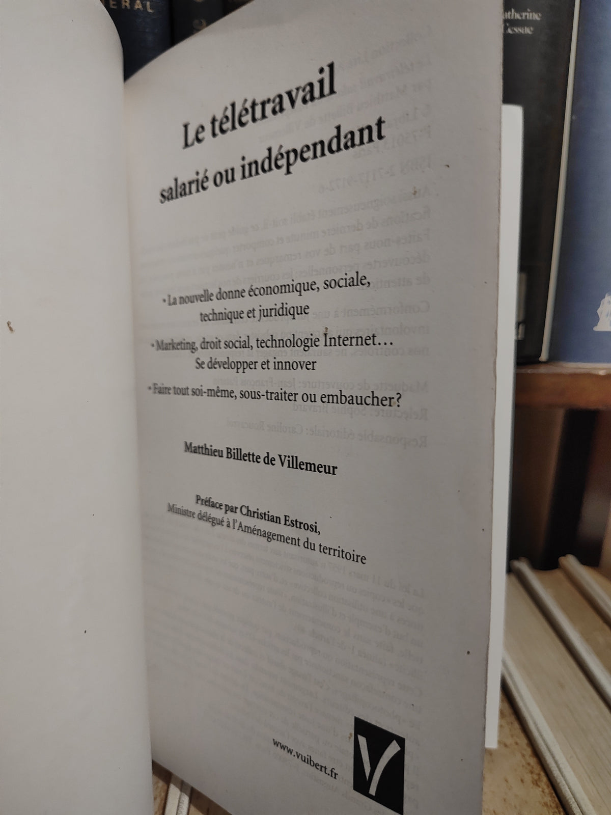 Billiette - Télétravail salarié ou indépendant