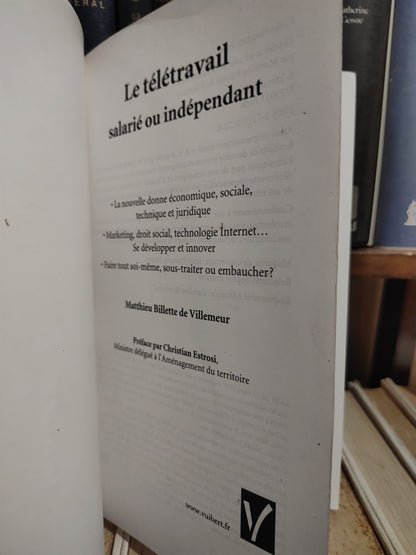Billiette - Télétravail salarié ou indépendant