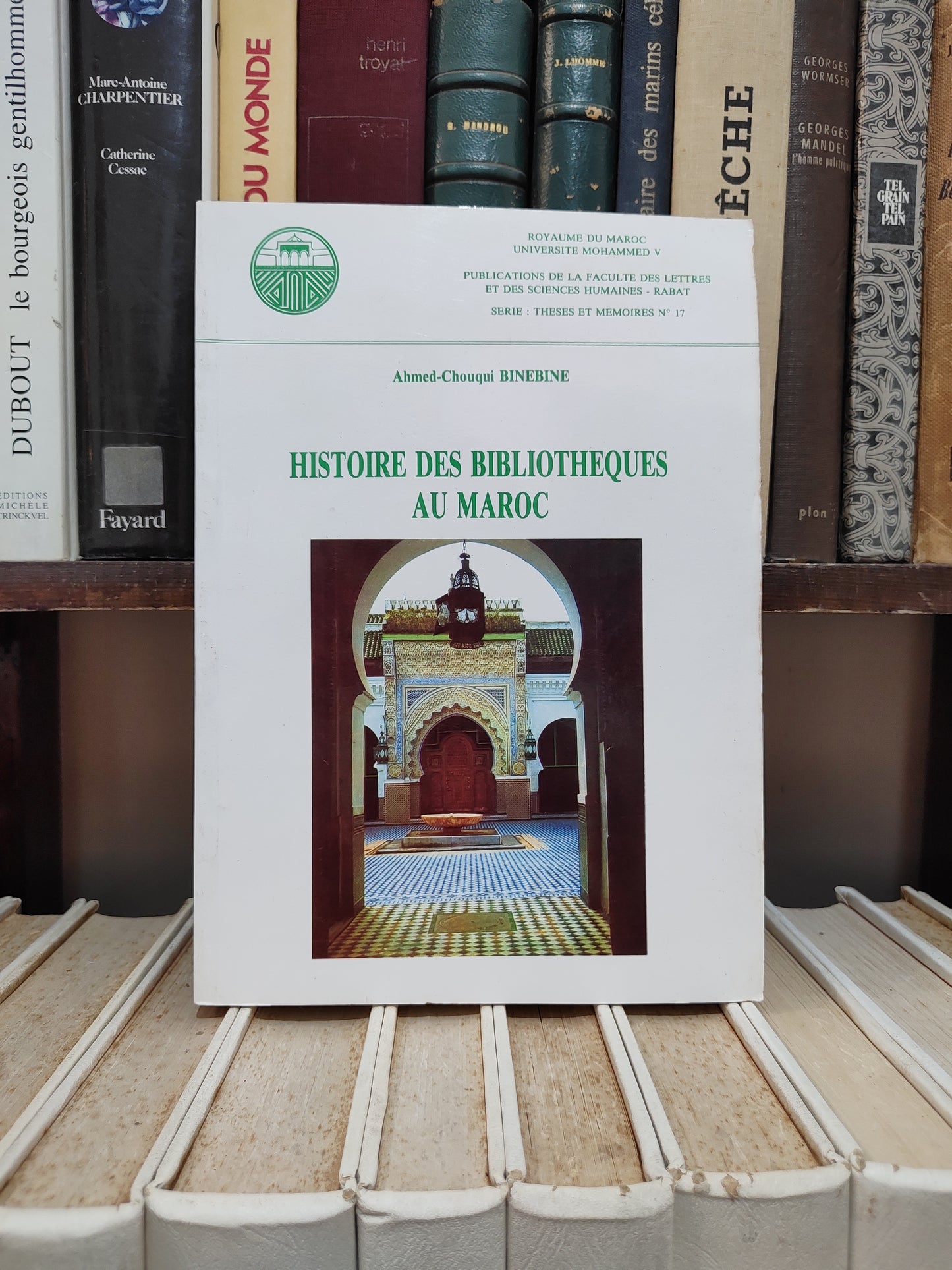 Binebine - Histoire des bibliothèques au Maroc