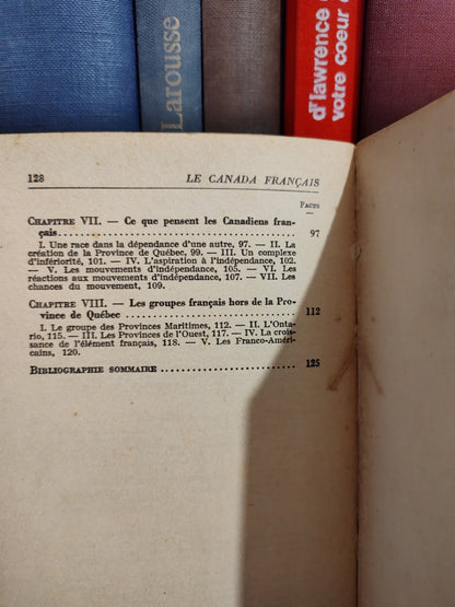 Blanchard - Le Canada français Que sais je