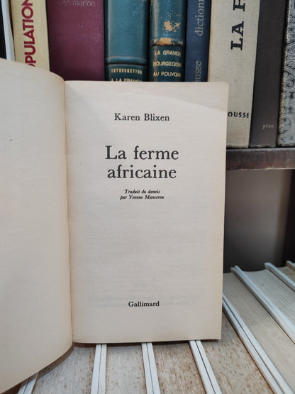 Blixen - La ferme africaine