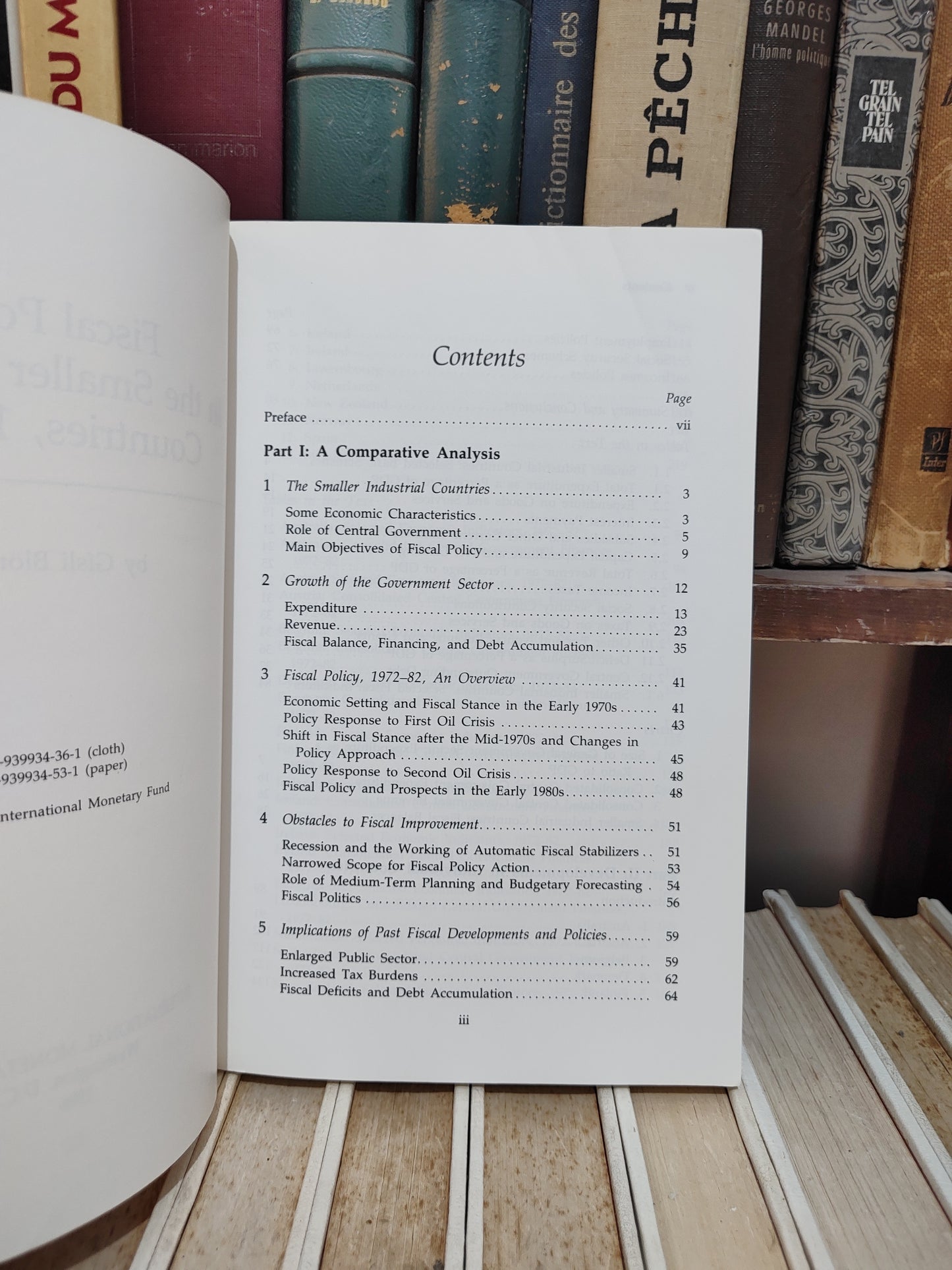 Blondal - Fsscal policy in the smaller industrial countries 1972-82