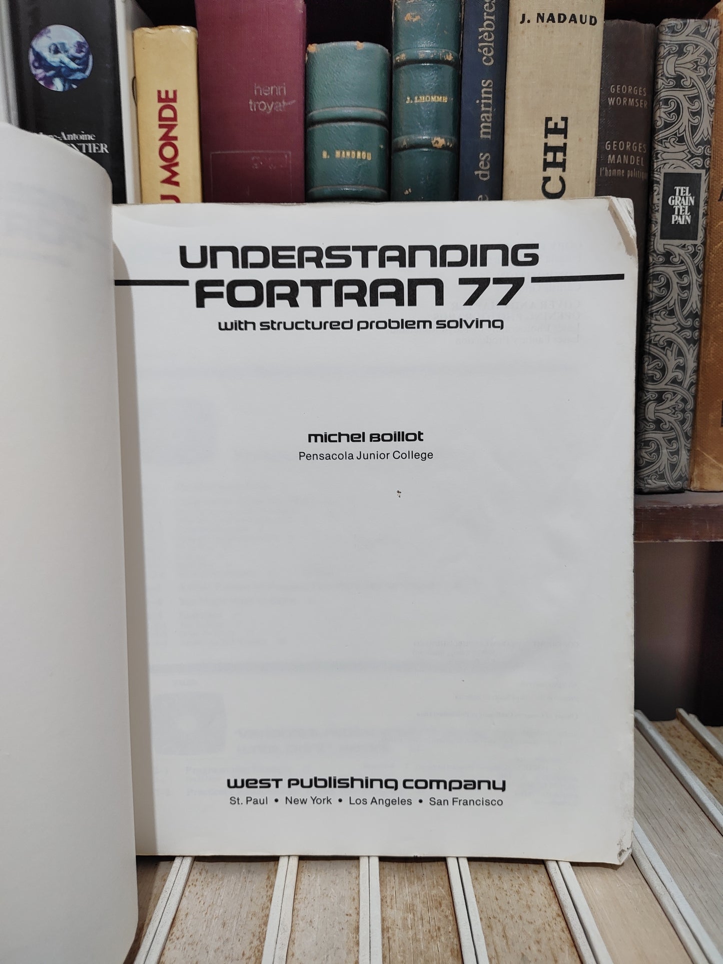 Boillot - Understanding Fortran 77