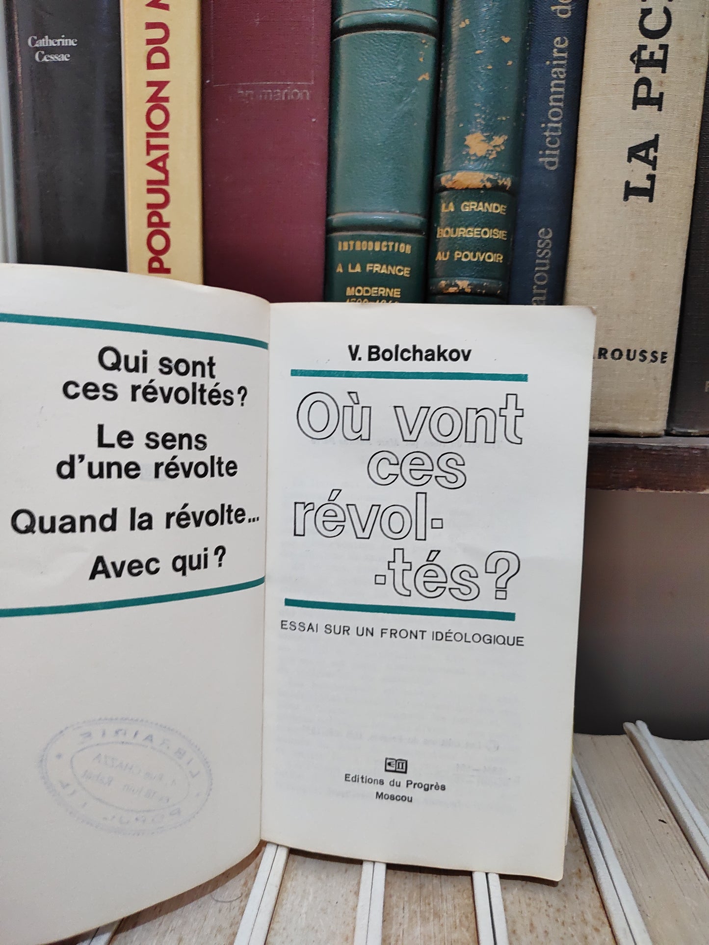 Bolchakov - Ou vont ces révoltés