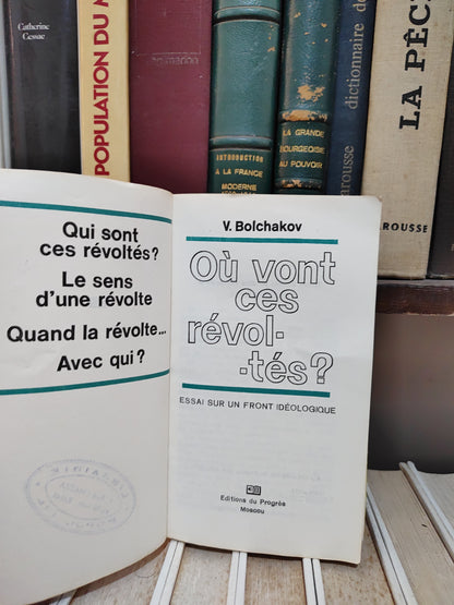 Bolchakov - Ou vont ces révoltés