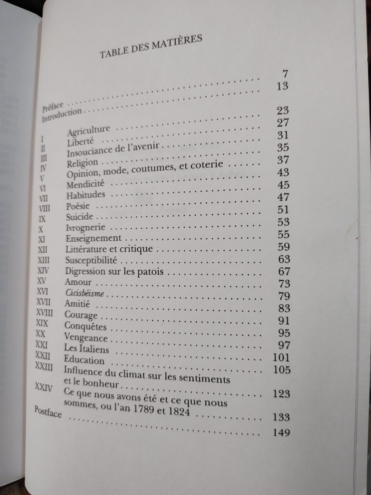 Bonstetten è L'homme du midi et l'homme du Nord