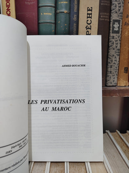 Bouachik - Les privatisation au Maroc