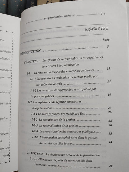 Bouachik - Les privatisation au Maroc