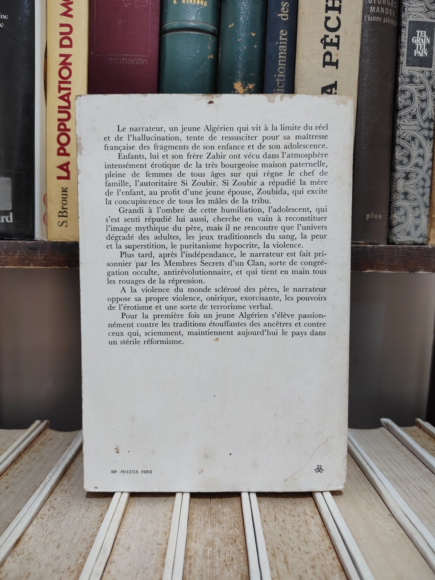 Boudjedra - La répudiation