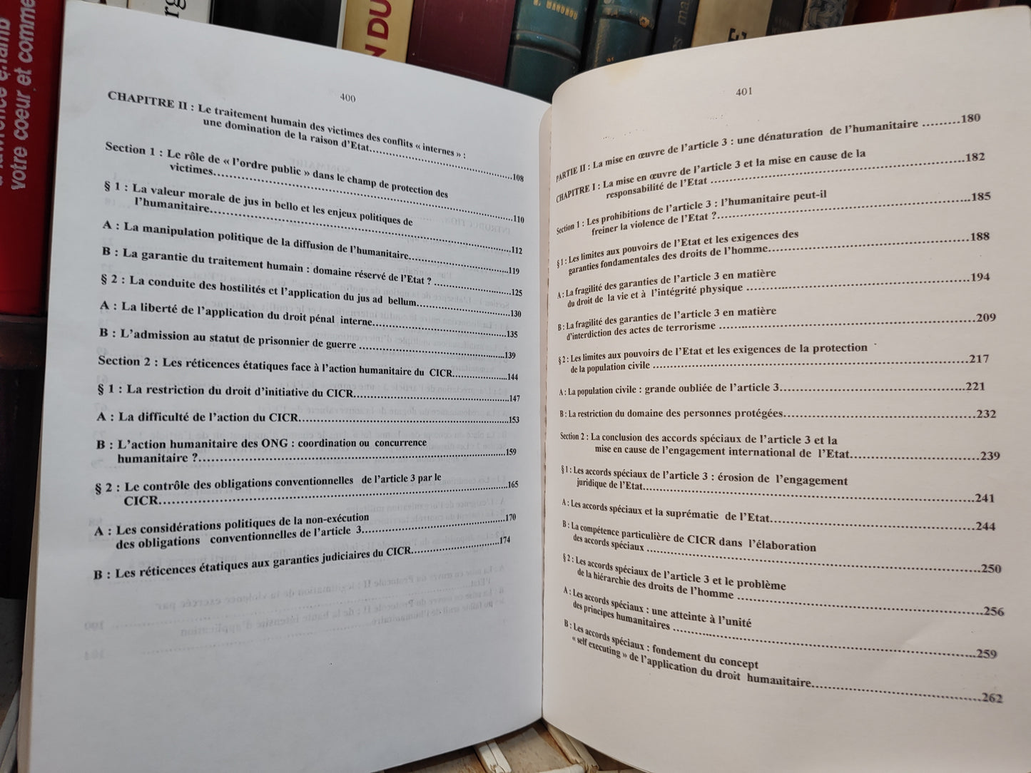 Bouhairi - Droit humanitaire et conflits internes