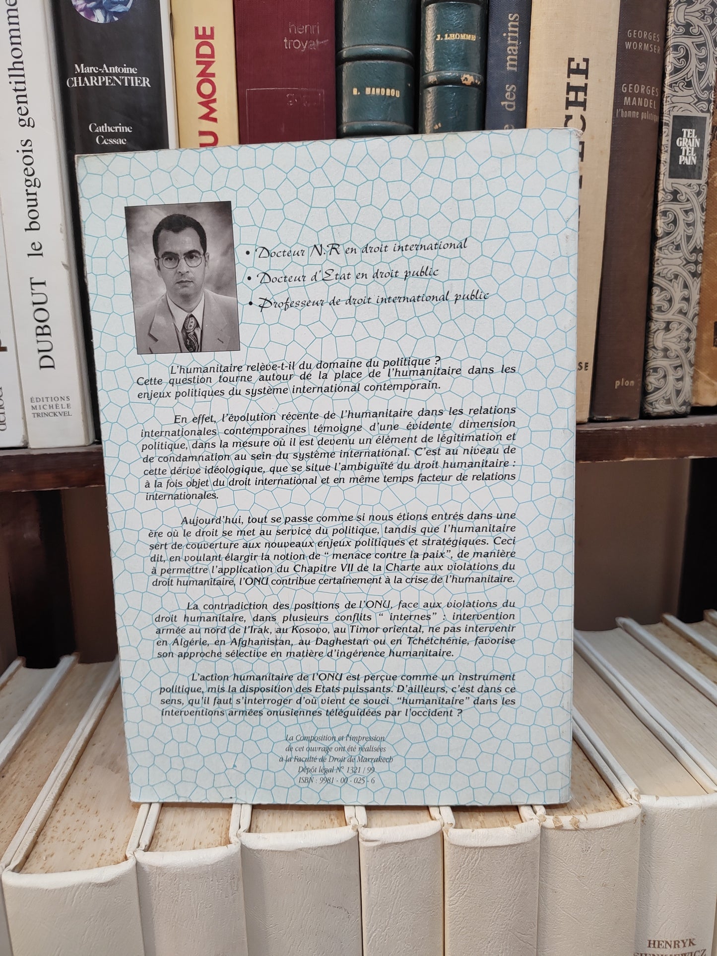Bouhairi - Droit humanitaire et conflits internes