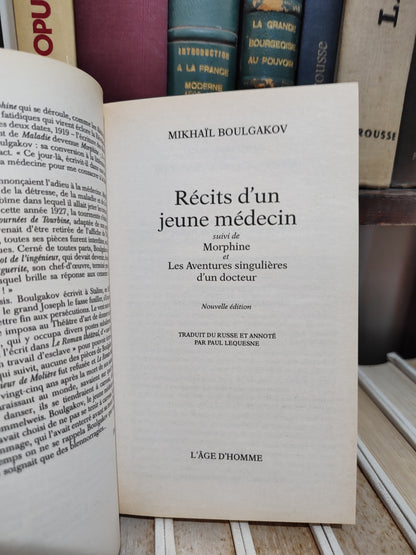Boulgakov - Récit d'un jeune médecin