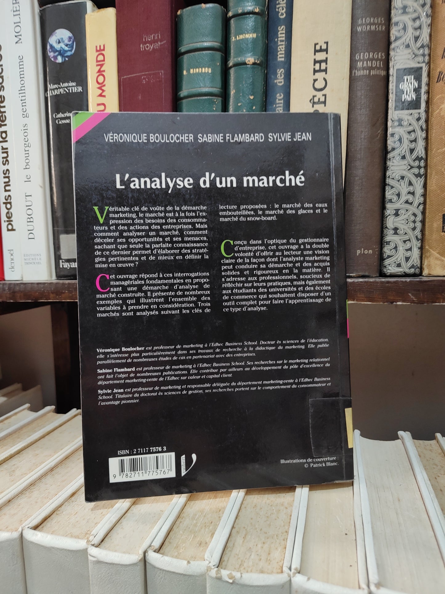 Boulocher - L'analyse d'un marché