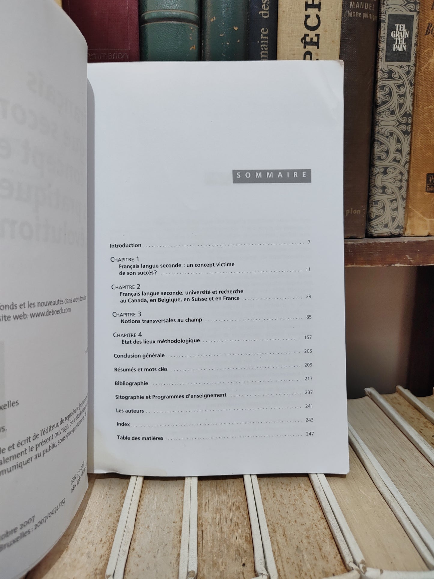 Bourgade - Le français langue seconde : un concept et des pratiques en évolution