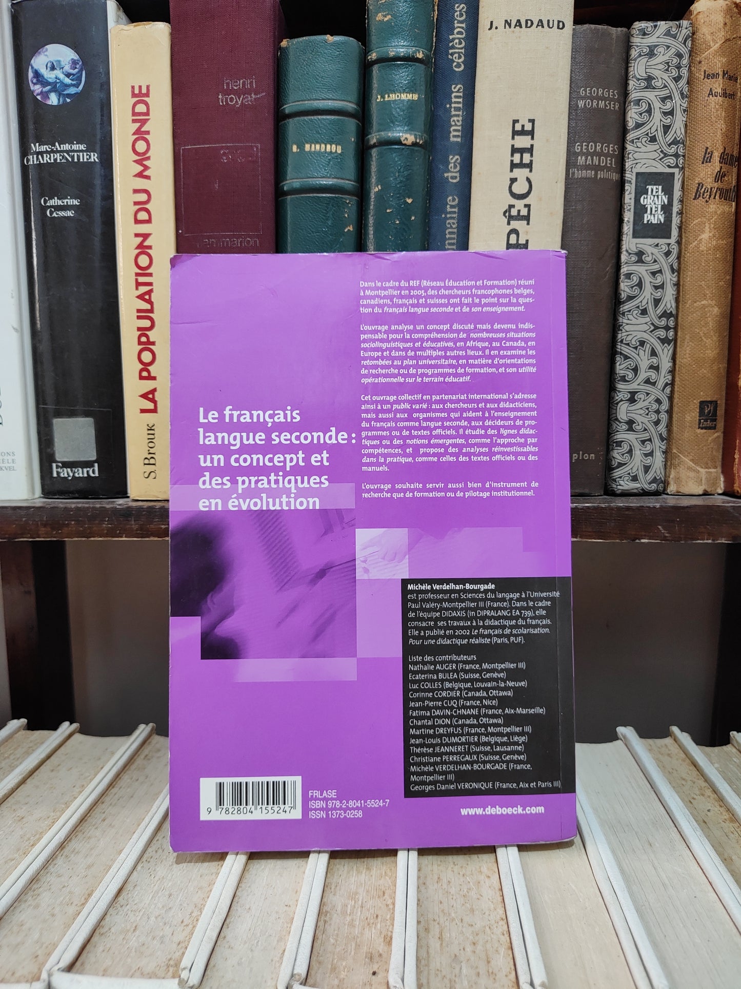 Bourgade - Le français langue seconde : un concept et des pratiques en évolution