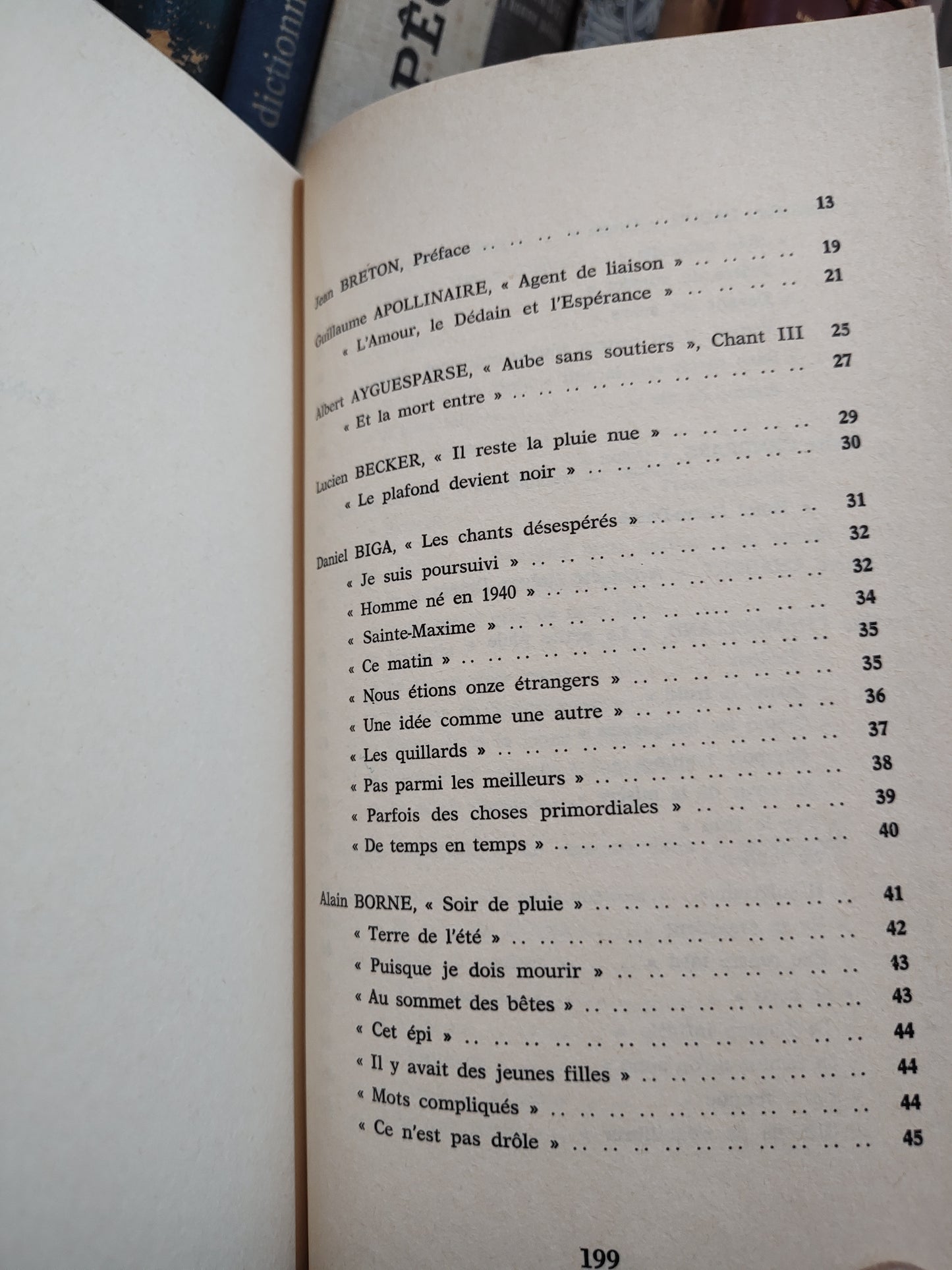 Breton - Les poétes de l'émotion anthologie poétique