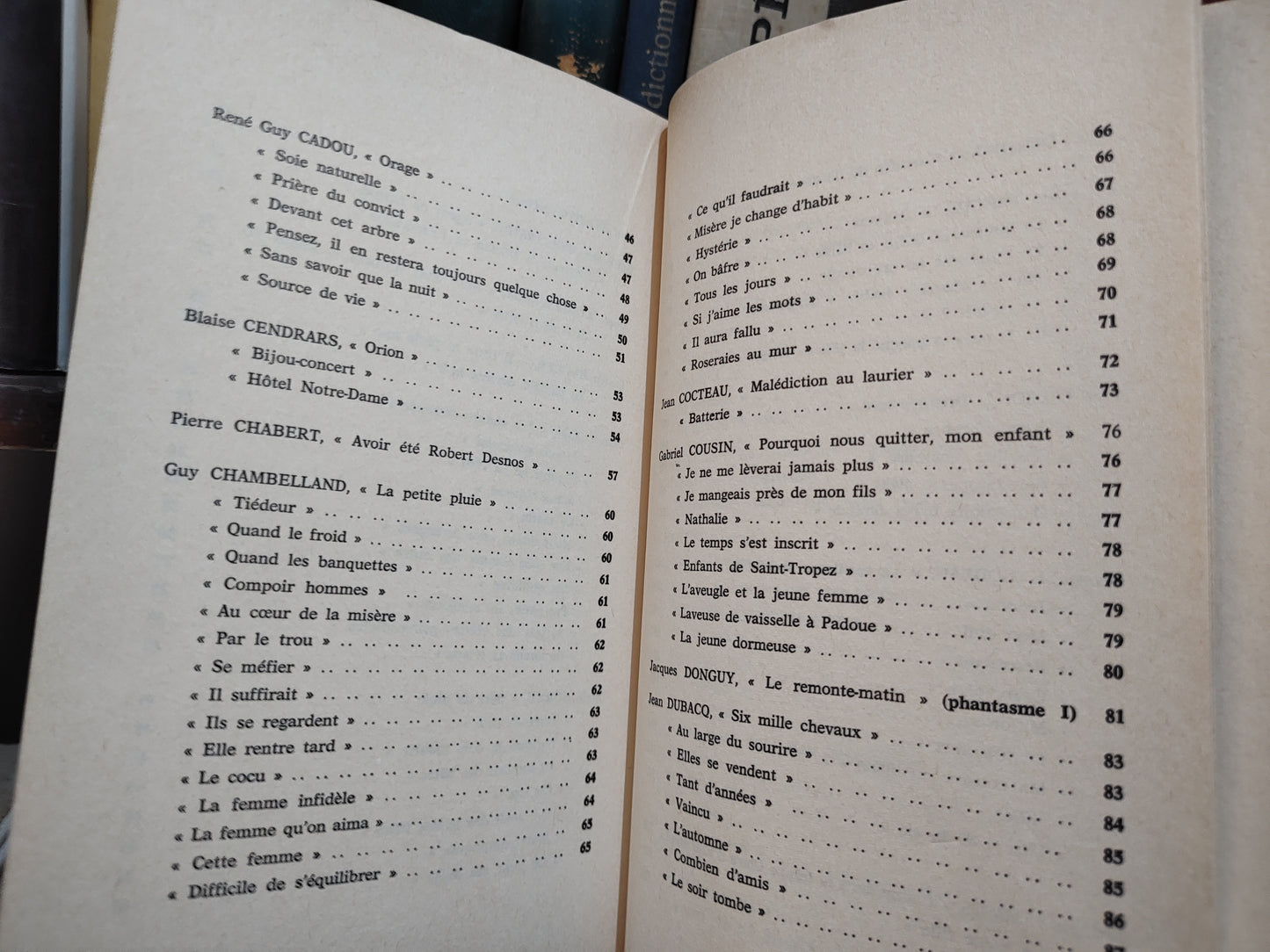 Breton - Les poétes de l'émotion anthologie poétique