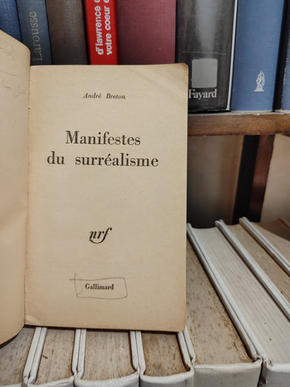 Breton - Manifeste su surréalisme