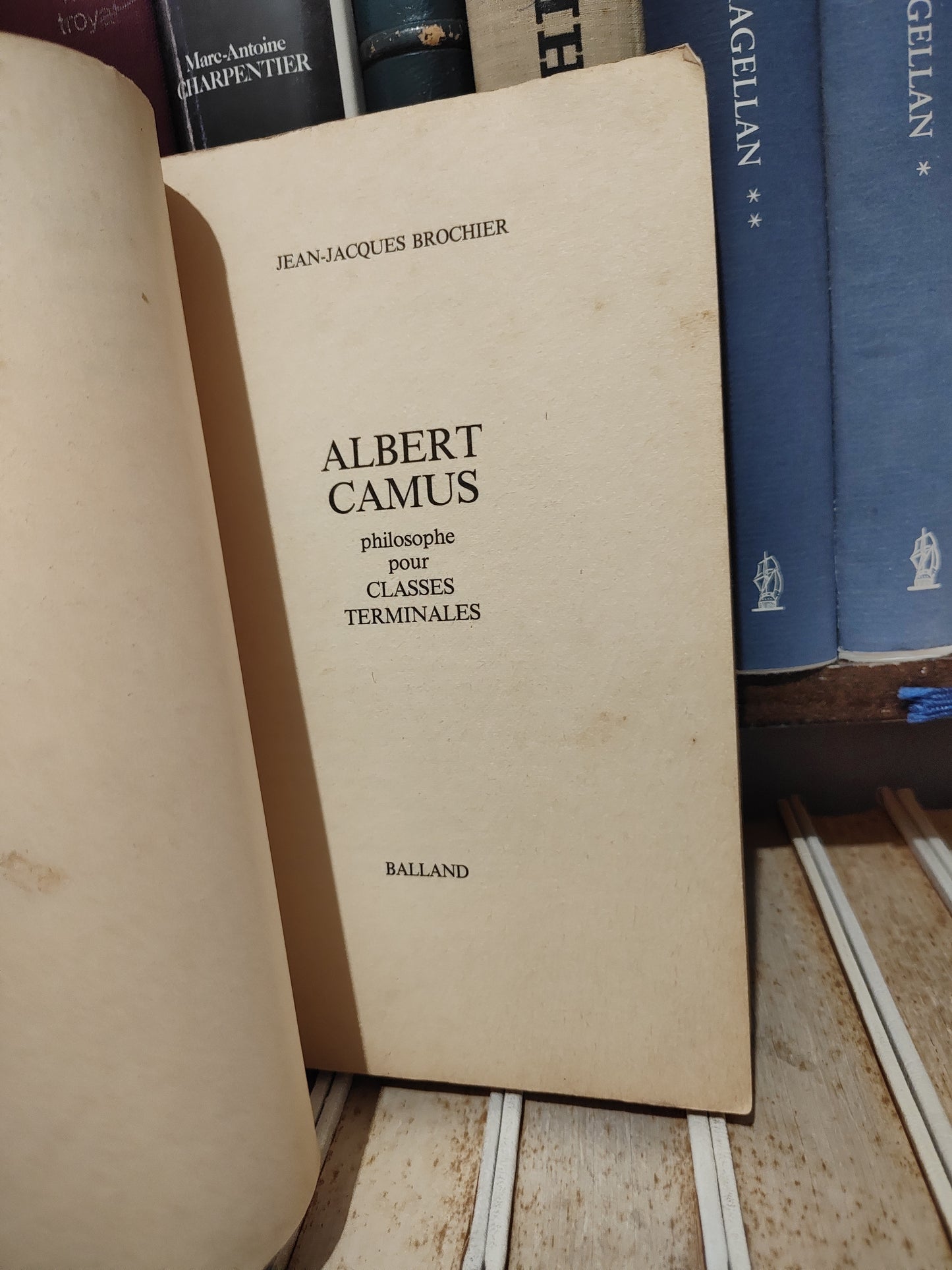 Brochier - Camus philosophe pour classes terminales