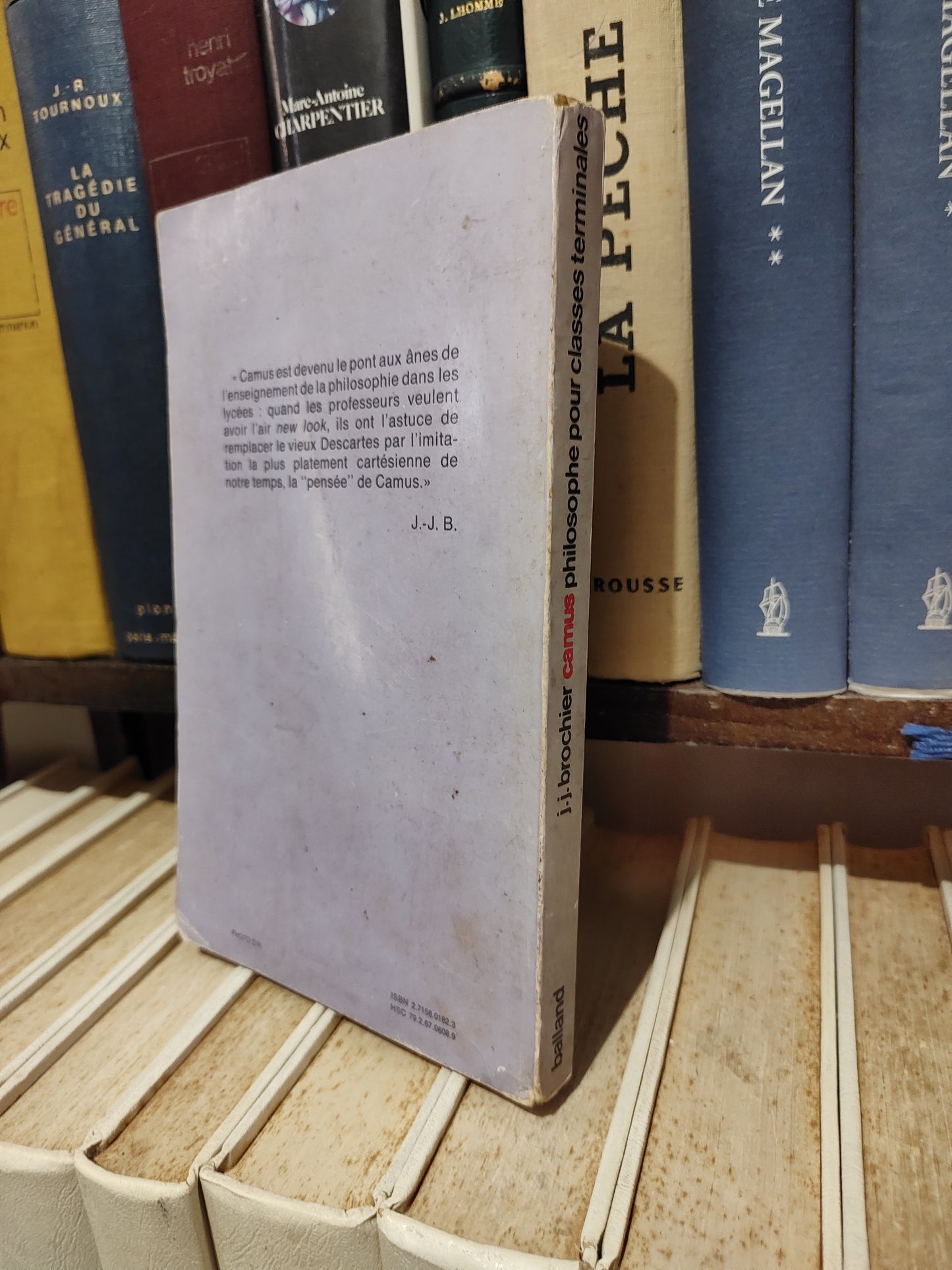Brochier - Camus philosophe pour classes terminales