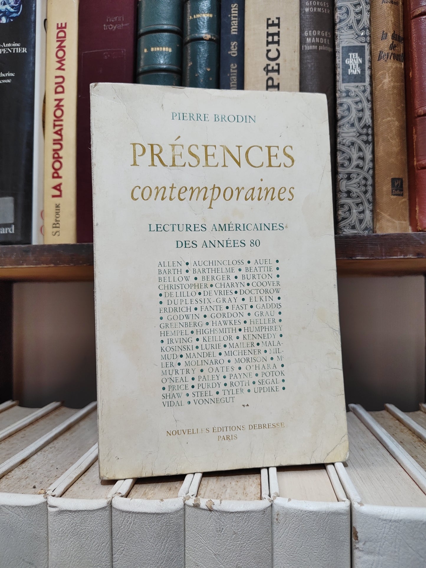 Brodin - Présences contemporaines ; Lectures américaines des années 80