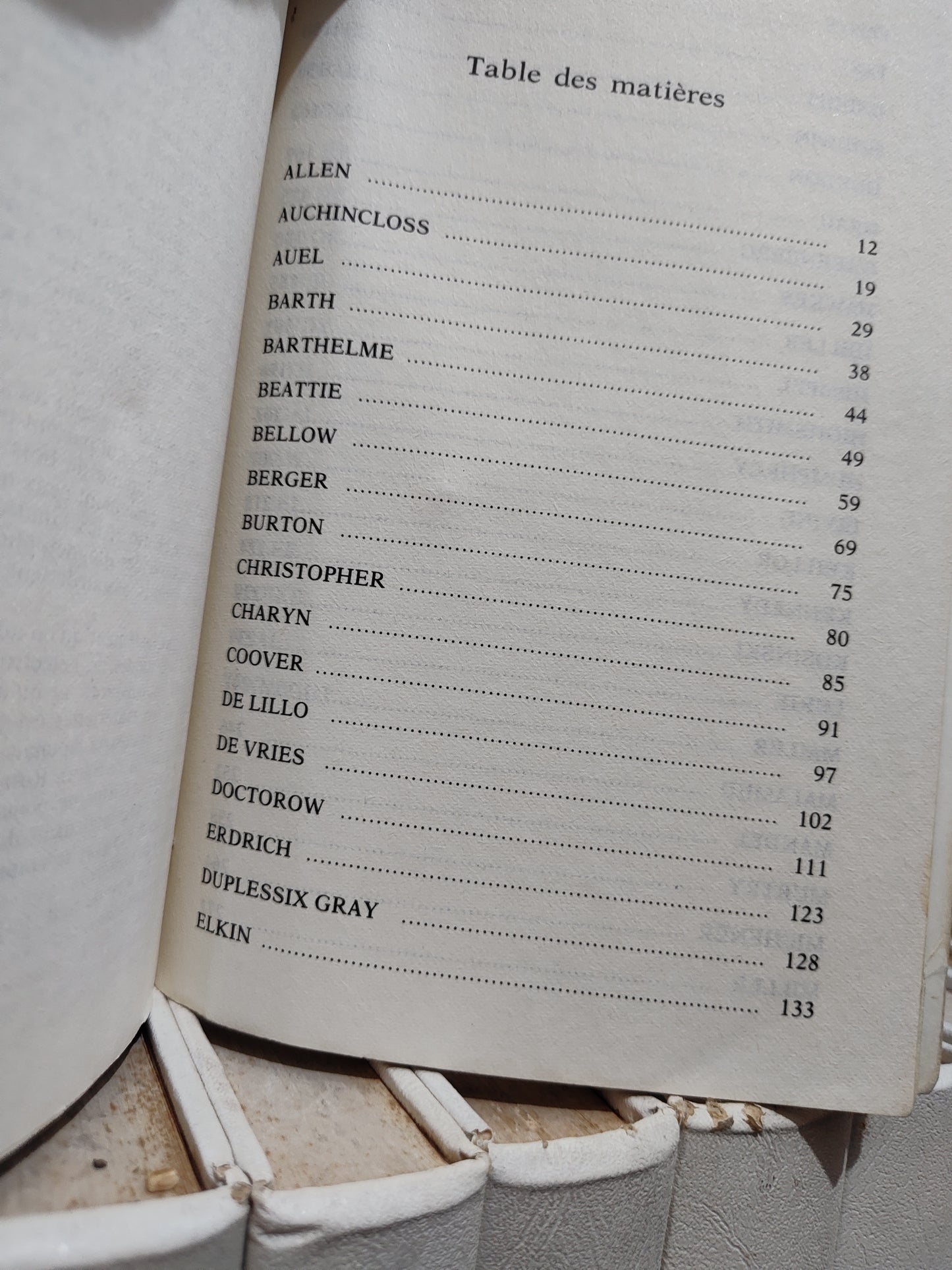 Brodin - Présences contemporaines ; Lectures américaines des années 80