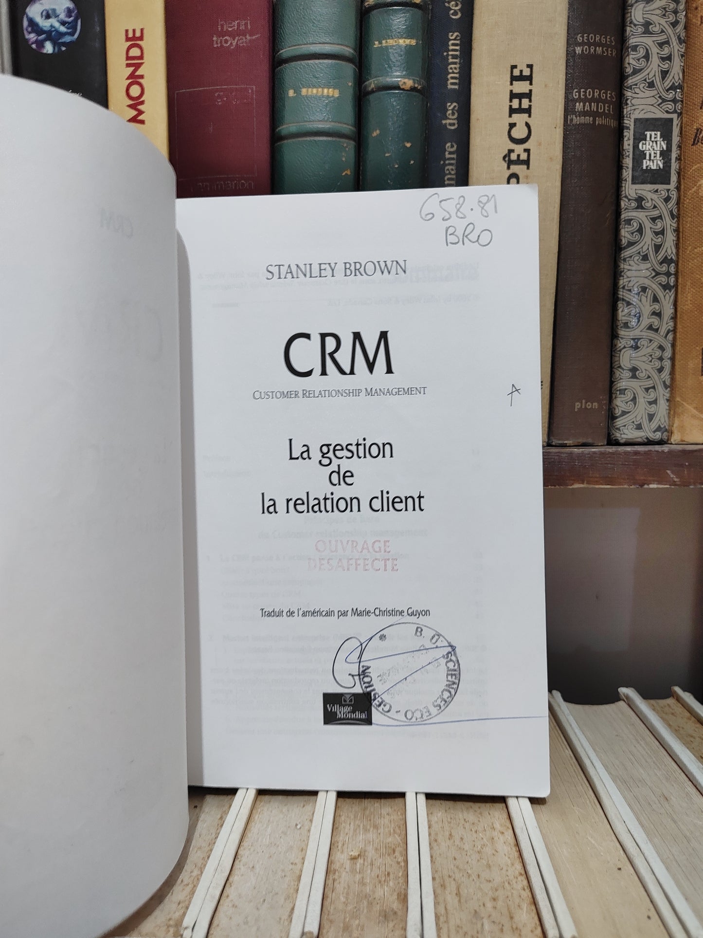 Brown - CRM La gestion de la relation client