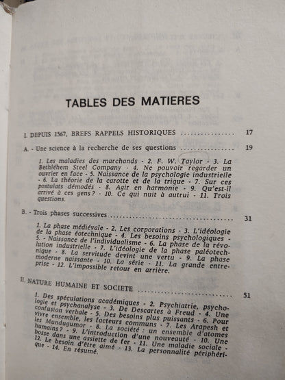 Brown - Psychologie de l'industrie
