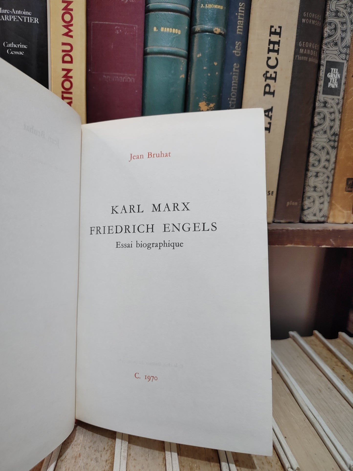 Bruhat - Karl Marx Friedrich Engles : Essqi biographique