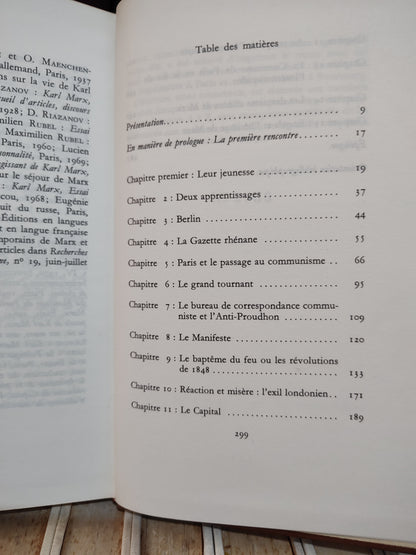 Bruhat - Karl Marx Friedrich Engles : Essqi biographique