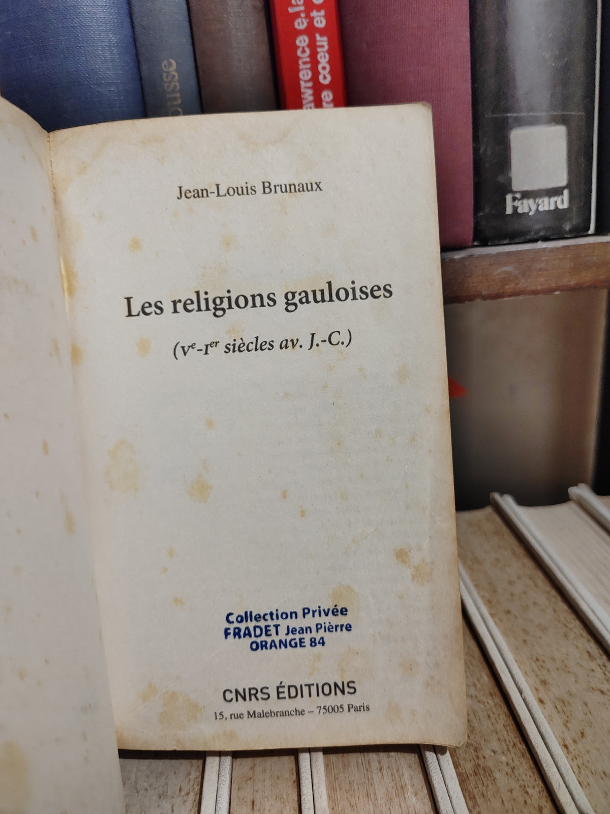 Brunaux - Les religions gauloises